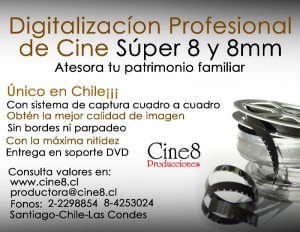 Camilo Candia oficios y profesiones en Las Condes |  Traspaso profesional de cine Super 8 y 8mm a DVD, Unico en Chile��