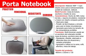 MAMNCAT oficios y profesiones en Santiago |  BOLSO MULTIFUNCIONAL PARA NetBOOK, SIRVE COMO ESCRITORIO, IDEAL PARA VIAJES, PROTEJE SU MAQUINA, DE FACIL TRASLADO