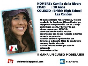 Claudio Navia oficios y profesiones en Santiago |  10 CURSOS DE MODELAJE, MILANO MODELS