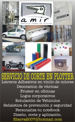 Francisco oficios y profesiones en La Florida |  DECORACION EN VITRINAS, LETREROS ADHESIVOS-CORTE EN PLOTTER