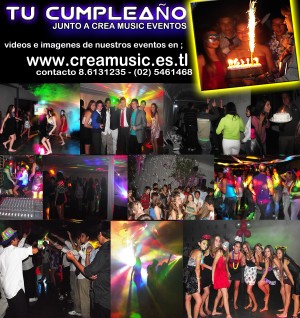 Crea Music Eventos oficios y profesiones en Santiago |  dj para disco peque ,cumplea&ntilde;os , matrimonios, amplificacion . iluminacion , Dj , Karaoke