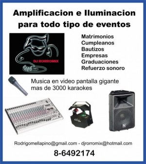 rodrigo mella oficios y profesiones en La Cisterna |  Musica Matrimonios, Musica Envasada videos, Iluminacion - Djrorromix .., Dj amplificaci&oacute;n iluminaci&oacute;n fiestas matrimonios karaokes cumplea&ntilde;os 