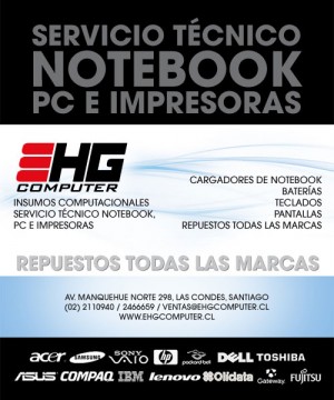 abepub oficios y profesiones en Las Condes |  SERVICIO TECNICO NOTEBOOK LAS CONDES - SANTIAGO, EHG Computer - Soluciones inform&aacute;ticas. Insumos computacionales