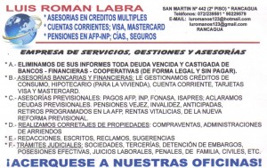 Luis Rom&aacute;n Labra oficios y profesiones en Rancagua |  Realizo asesor&iacute;as financieras y tramito cr&eacute;ditos de manera r&aacute;pida, Asesor&iacute;as financieras y tramito cr&eacute;ditos de manera r&aacute;pida