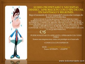 claudia oficios y profesiones en Los Andes |  Borramos dicom y otorgamos el unico credito legal con o sin dicom, Le ofrecemos una alternativa seria y eficaz