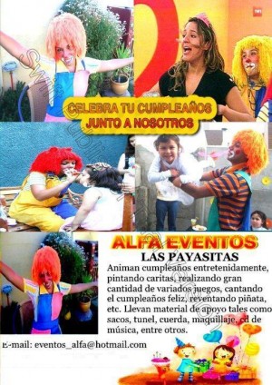 Gema M. oficios y profesiones en Vitacura |  Titeres payasitas magos disney pintacaritas globoflexia 90385216, Animaciones infantiles de cumplea&ntilde;os y eventos.