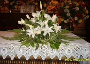 MAURICIO ROJAS oficios y profesiones en Santiago |  ARREGLOS FLORALES, RAMOS NOVIA, CAMINOS DE LUZ, CENTROS DE MESA, DESPACHO DOMICILIO, ATRILES, PEDESTALES, ARREGLOS FLORES NATURALES