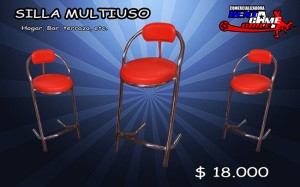RENTAGAME CHILE oficios y profesiones en La Cisterna |  Silla multiuso /oferta de rentagame /precio: 18.000, Rentagame: maquinas de juego:  accesorios,repuestos, servicio tecnico