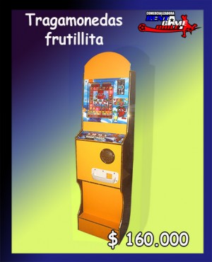 RENTAGAME CHILE oficios y profesiones en La Cisterna |  Tragamonedas frutillita  precio oferta de rentagame chile:$ 160.000, Rentagame: maquinas de juego:  accesorios,repuestos, servicio tecnico