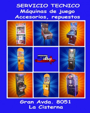 RENTAGAME CHILE oficios y profesiones en La Cisterna |  Servicio t&eacute;cnico para m&aacute;quinas de juego $ 3.000, Rentagame: maquinas de juego:  accesorios,repuestos, servicio tecnico