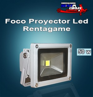full-led oficios y profesiones en La Cisterna |  Foco proyector led rentagame 50 watts, 220 volt, luz fria. , Iluminacion led, ahorre hasta un 90% de energia electrica