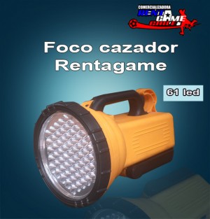 full-led oficios y profesiones en La Cisterna |  Foco cazador 61 led rentagame, alto alcance y luminosidad., Iluminacion led, ahorre hasta un 90% de energia electrica