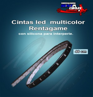 full-led oficios y profesiones en La Cisterna |  Cintas led  multicolor rentagame /46 cm. interperie con silicona, Iluminacion led, ahorre hasta un 90% de energia electrica