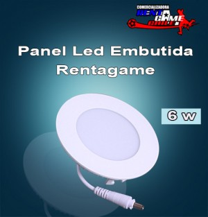 full-led oficios y profesiones en La Cisterna |  Panel led embutida  rentagame /6 watt/luz fria, Iluminacion led, ahorre hasta un 90% de energia electrica