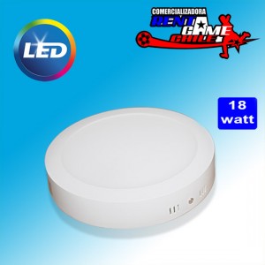 Rentagame  oficios y profesiones en La Cisterna |  Led panel slim rentagame 18 watt / sobrepuesto, Iluminacion led, ahorre hasta un 90% de energia electrica