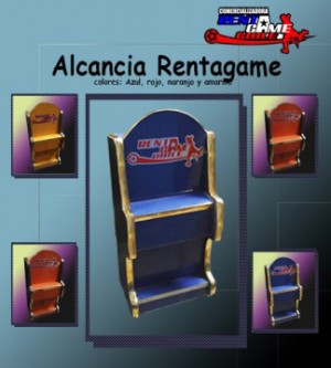  rentagame oficios y profesiones en La Cisterna |  Alcancia rentagame/dise&ntilde;o original y colorido/ envios a todo chile, Rentagame: maquinas de juego,accesorios, repuestos y serv. tecnico
