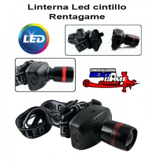  rentagame oficios y profesiones en La Cisterna |  Linterna led cintillo rentagame/tipo minero /3  watt, Iluminacion led, ahorre hasta un 90% de energia electrica