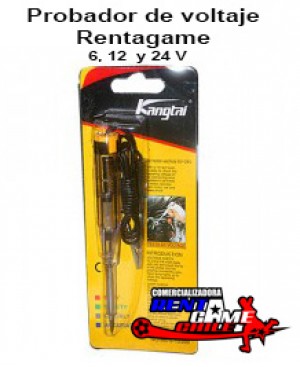  rentagame oficios y profesiones en La Cisterna |  Probador de voltaje rentagame / 6, 12  y 24 volt, Rentagame: maquinas de juego,accesorios, repuestos y serv. tecnico