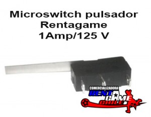  rentagame oficios y profesiones en La Cisterna |  Microswitch pulsador rentagame /1amp/125 volt/envios a todo chile, Rentagame: maquinas de juego,accesorios, repuestos y serv. tecnico