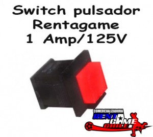  rentagame oficios y profesiones en La Cisterna |  Switch pulsador rentagame /1 amp/125 volt/productos electronicos, Rentagame: maquinas de juego,accesorios, repuestos y serv. tecnico