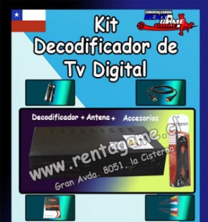 Rentagame chile oficios y profesiones en La Cisterna |  Decodificador de tv digital rentagame valor $ 29.900, Rentagame: maquinas de juego,accesorios, repuestos y serv. tecnico
