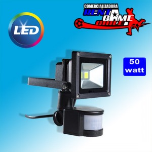 Rentagame chile oficios y profesiones en La Cisterna |  Foco proyector led rentagame /50 watt/con sensor/envios a todo chile, Iluminacion led, ahorre hasta un 90% de energia electrica