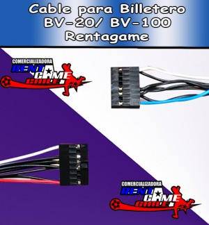 Rentagame chile oficios y profesiones en La Cisterna |  Cable para billetero bv-20/bv-100 rentagame /maquinas de juego, Rentagame: maquinas de juego,accesorios, repuestos y serv. tecnico