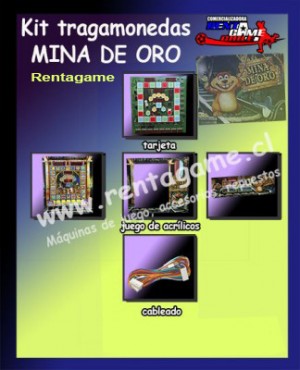 Rentagame chile oficios y profesiones en La Cisterna |  Kit de armado rentagame /tragamoneda mina de oro, Rentagame: maquinas de juego,accesorios, repuestos y serv. tecnico