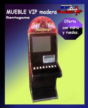Rentagame chile oficios y profesiones en La Cisterna |  Mueble vip madera rentagame/envios a todo chile, Rentagame: maquinas de juego,accesorios, repuestos y serv. tecnico