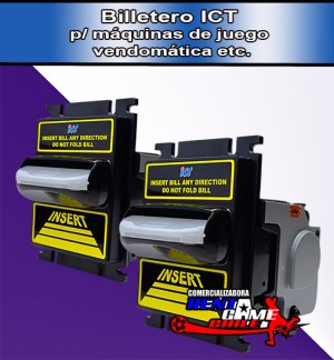 Rentagame chile oficios y profesiones en La Cisterna |  Billetero rentagame /ict  vendomatica etc. ict p70 original  , Rentagame: maquinas de juego,accesorios, repuestos y serv. tecnico