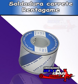 Rentagame chile oficios y profesiones en La Cisterna |  Soldadura carrete rentagame /250 gr. 0,7mm/envios a todo chile, Rentagame: maquinas de juego,accesorios, repuestos y serv. tecnico