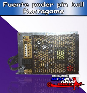 Rentagame chile oficios y profesiones en La Cisterna |  Fuente poder pin ball rentagame/ envios a todo chile, Rentagame: maquinas de juego,accesorios, repuestos y serv. tecnico