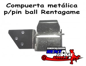 Rentagame chile oficios y profesiones en La Cisterna |  Compuerta met&aacute;lica p/pin ball rentagame/maquinas de juego, Rentagame: maquinas de juego,accesorios, repuestos y serv. tecnico