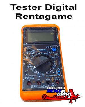 Rentagame chile oficios y profesiones en La Cisterna |  Tester digital rentagame /articulos electronicos/maquinas de juego, Rentagame: maquinas de juego,accesorios, repuestos y serv. tecnico