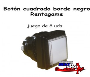 Rentagame chile oficios y profesiones en La Cisterna |  Bot&oacute;n cuadrado borde negro rentagame/envios a todo chile, Rentagame: maquinas de juego,accesorios, repuestos y serv. tecnico