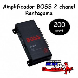 Rentagame chile oficios y profesiones en La Cisterna |  Amplificador boss 2  chanel rentagame/ envios  a todo chile, Rentagame: maquinas de juego,accesorios, repuestos y serv. tecnico