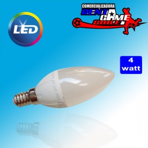  rentagame oficios y profesiones en La Cisterna |  Ampolleta vela led rentagame /4 watt/envios a todo chile, Iluminacion led, ahorre hasta un 90% de energia electrica