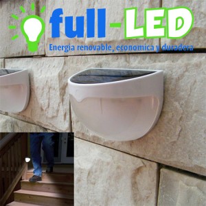 importadora full-led oficios y profesiones en La Cisterna |  Lampara de pared solar semicircular full-led/envios a todo chile, Importadora full-led, es lider en iluminacion led y kit solares