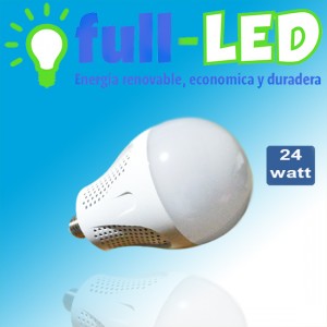 importadora full-led oficios y profesiones en La Cisterna |  Ampolleta full-led , 24w/220 volt/ rosca e-27/ envios a todo chile, Importadora full-led, es lider en iluminacion led y kit solares