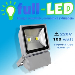 importadora full-led oficios y profesiones en La Cisterna |  Foco proyector full-led 100 watt/luz fria/envios a todo chile, Importadora full-led, es lider en iluminacion led y kit solares