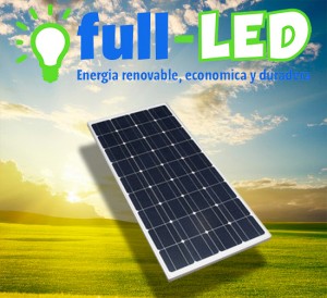 importadora full-led oficios y profesiones en La Cisterna |  Panel solar fotovoltaico 100 watt / monocromatico full-led , Importadora full-led, es lider en iluminacion led y kit solares